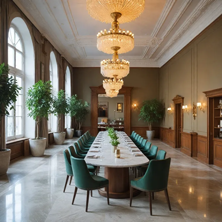 Elegant hotels in Brussels with multiple meeting rooms and natural daylight for refined events